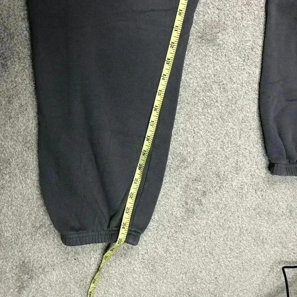 Seek Discomfort Sweatpants Sz 2XL Grey Color Elastic Ankle Organic Cotton - Picture 4 of 9